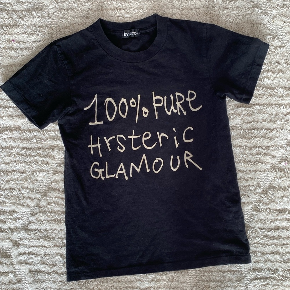 hysteric glamour tee